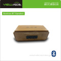 High sound quality home use portable mini Bluetooth speaker wooden